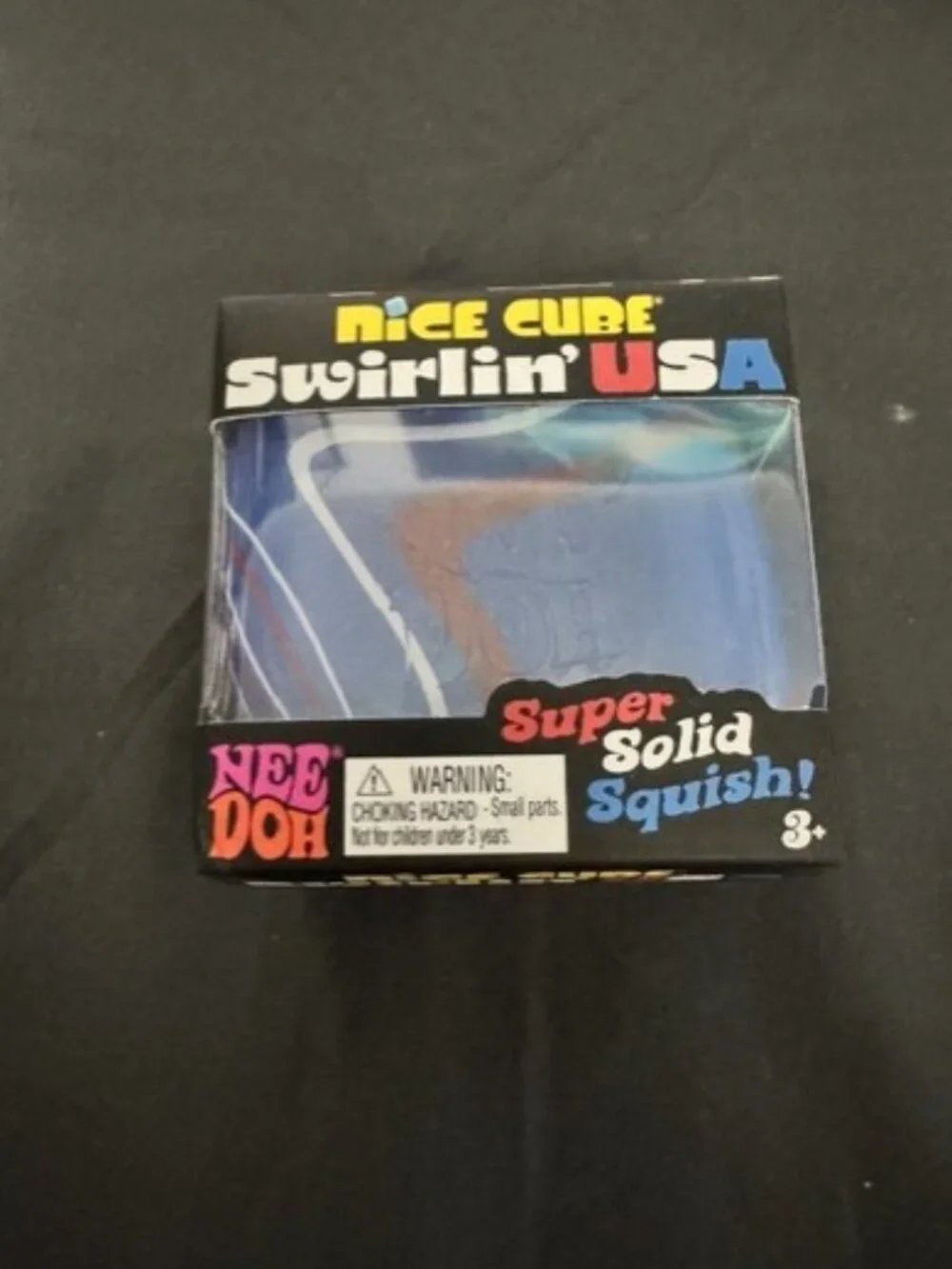 NEEDOH Nice Cube Swirlin' USA Limited Edition Swirl Pattern to the Left